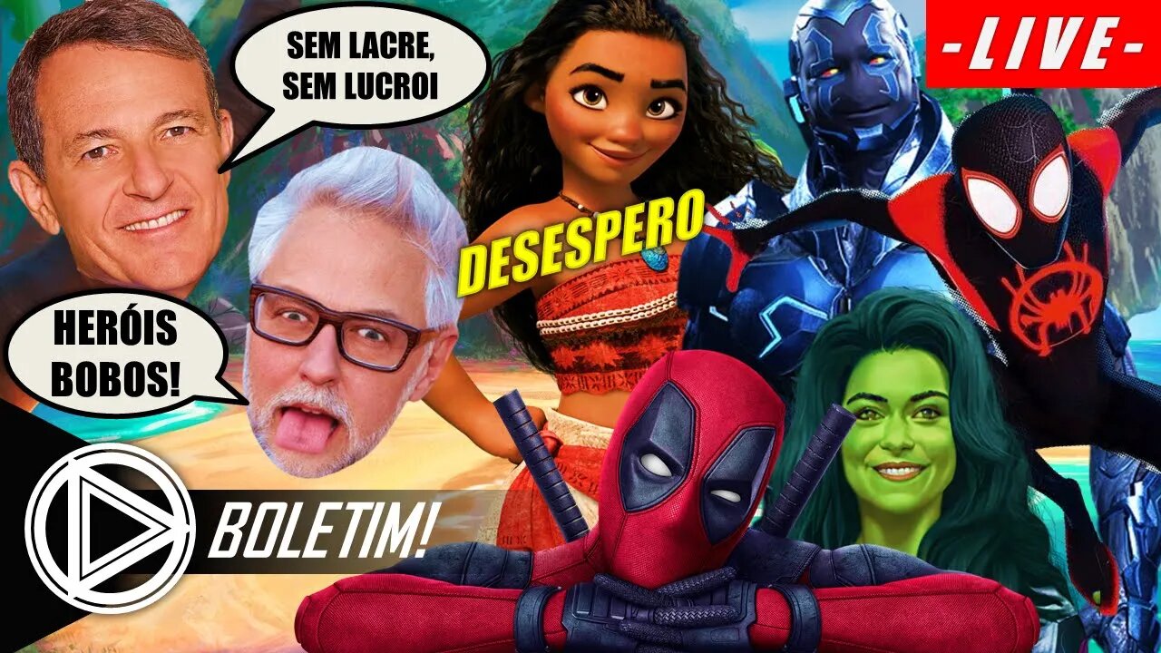 Trailer do ARANHAVERSO 2! CEO da Disney Defende a MENSAGEM! E MUITO MAIS NO #BOLETIM