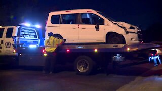 EXCLUSIVE: Suspect arrested, damaged van in deadly hit and run located in southwest Las Vegas