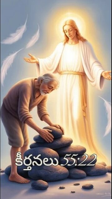 కీర్తనలు 55:22 - నీ భారము యెహోవామీద మోపుము ఆయనే నిన్ను ఆదుకొనును నీతిమంతులను ఆయన ఎన్నడును...