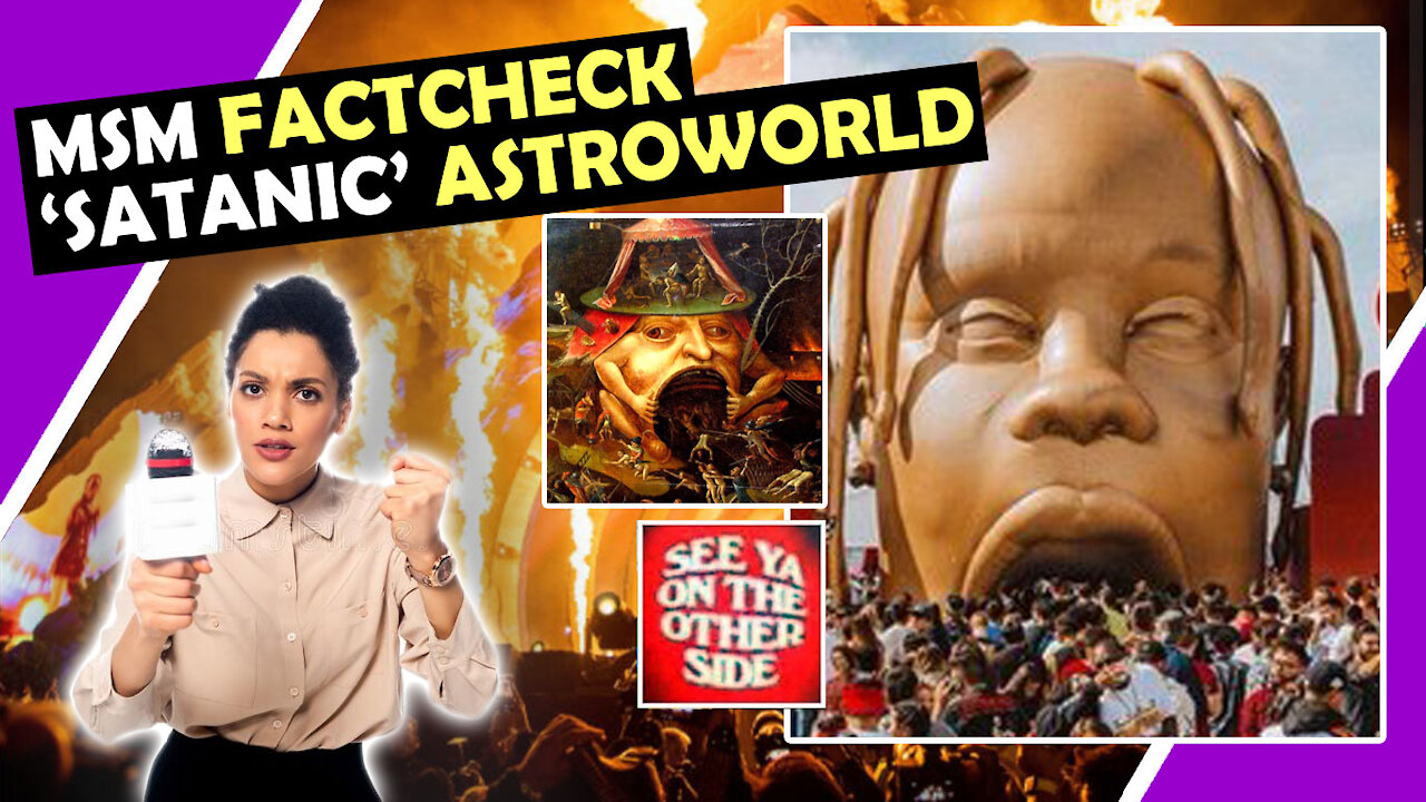 MSM Don't Like 'Satanic' ASTROWORLD Talk / Hugo Talks #lockdown