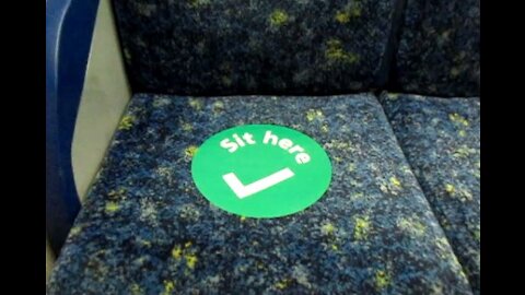 Thoughts on Sydney public transport mask mandate from empty carriage in train