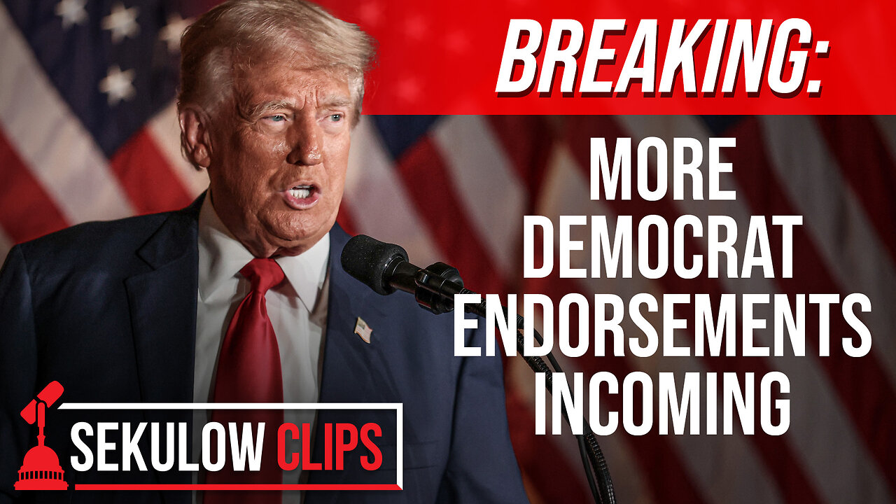 BREAKING: More Democrat Endorsements Incoming for Trump