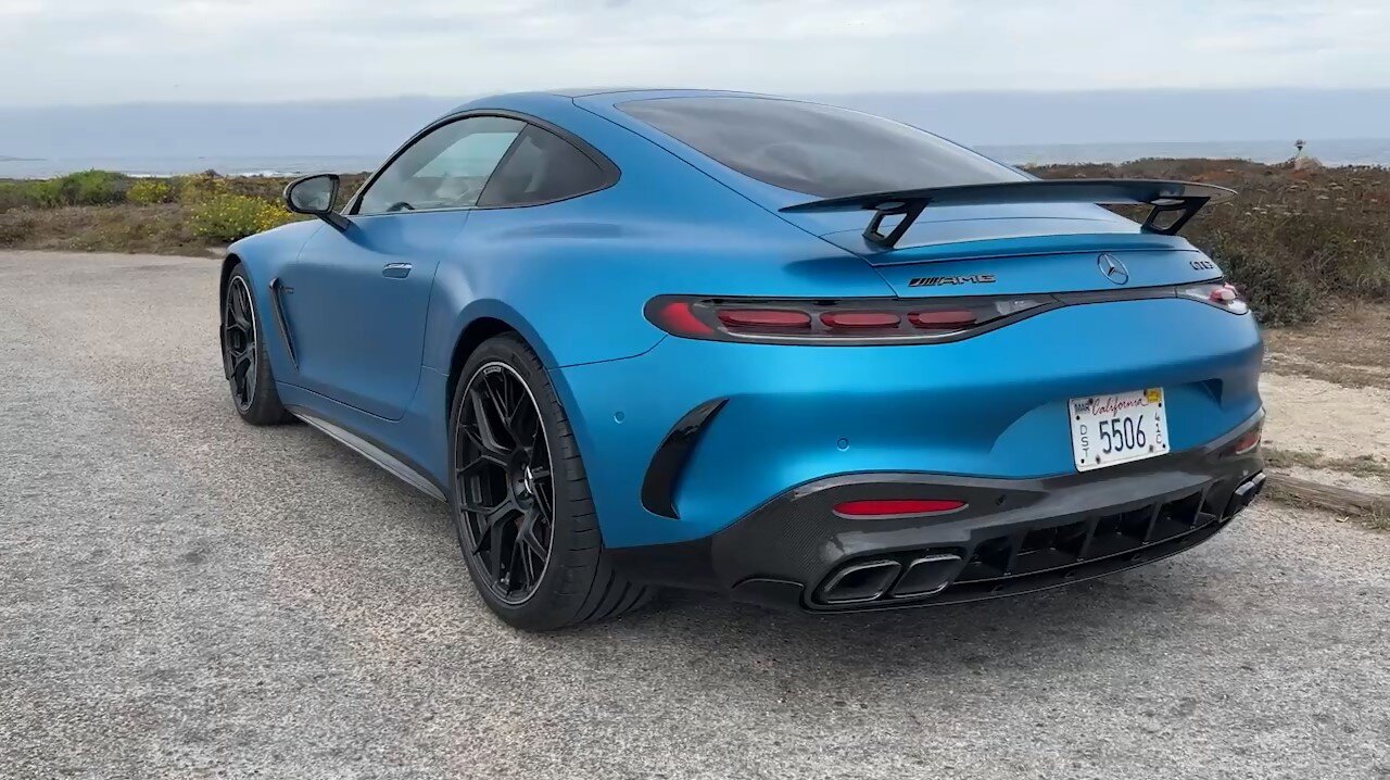 New 2024 Mercedes AMG GT Has A Very Surprising Feature