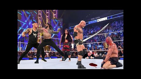 WWE 19 March 2024 Roman Reigns VS Brock Lesnar VS Goldberg VS The Rock VS Solo Sikoa