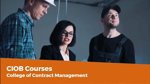 CIOB Courses - Site Management