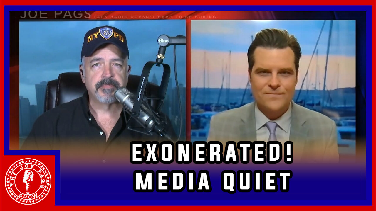 Matt Gaetz on Exoneration, Leftist Double Standards, and More!