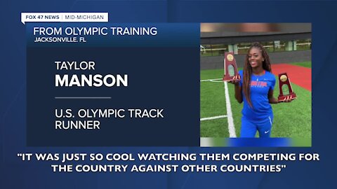 Her Olympic dreams started as she watched her favorite runners in the 2008 Olympics.