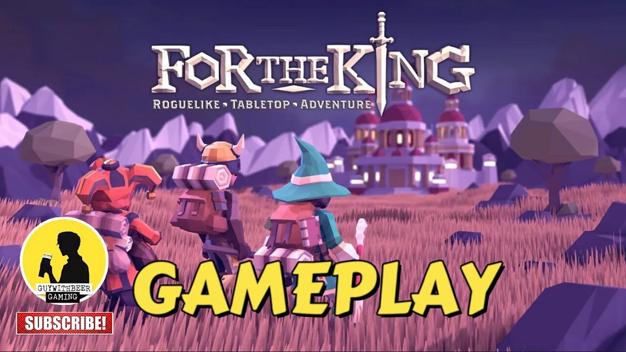 FOR THE KING | GAMEPLAY [OPEN WORLD, ROGUELIKE, RPG]