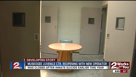 Muskogee Juvenile Ctr. to reopenwith new operator