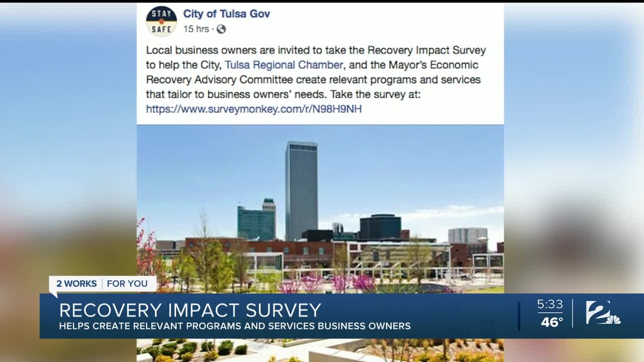 City of Tulsa and Tulsa Regional Chamber launch survey to help local business owners amid pandemic