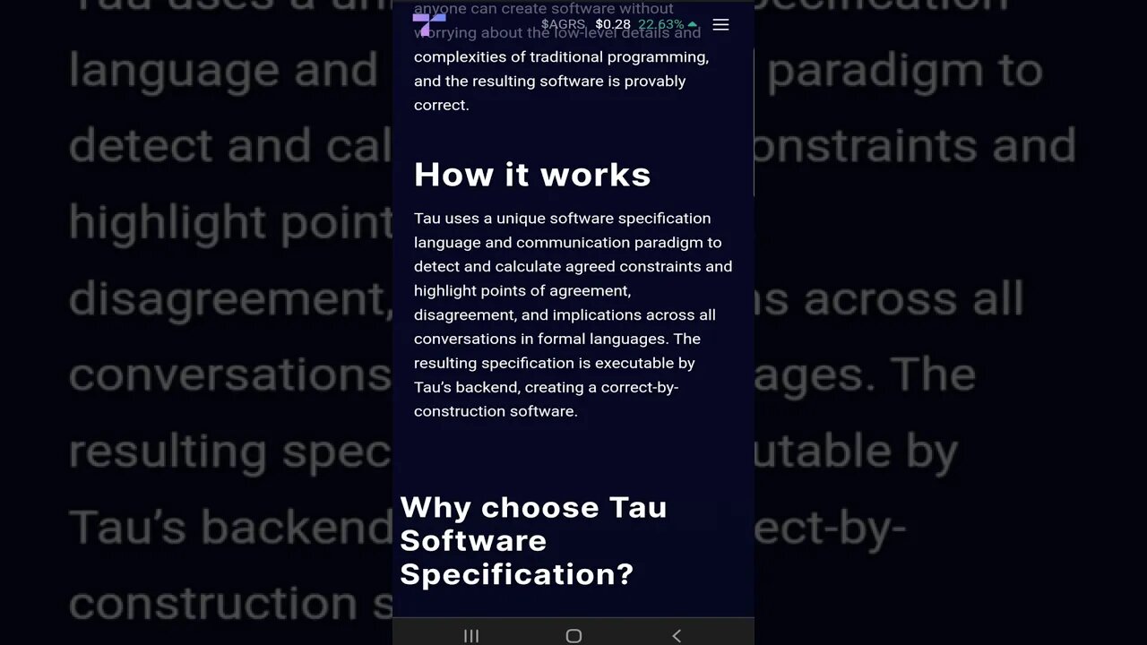 41 Tau: How it works💎#shorts #taunet #devtool #howto