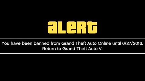 GRAND THEFT AUTO 5 IS BANNING EVERYONE THAT PLAY GTA 5! (GTA 5 ONLINE)