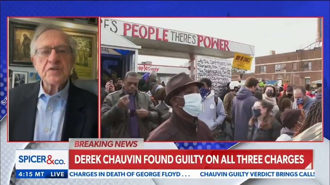 Alan Dershowitz: Chauvin Verdict Could Be Reversed Because of Waters, Sharpton