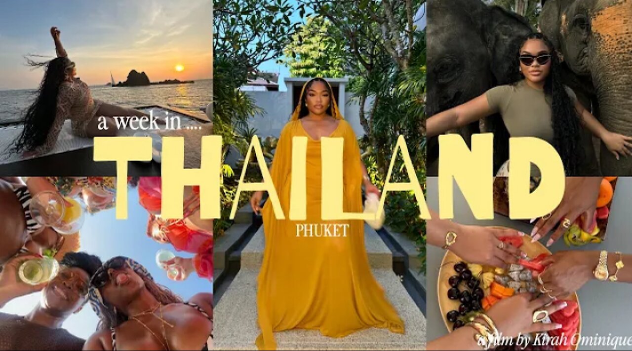 PHUKET VLOG! |LUXURY VILLA +FLOATING BEACH CLUB