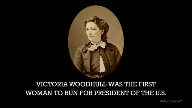 Victoria Woodhull Was The First Woman To Run For President of the United States