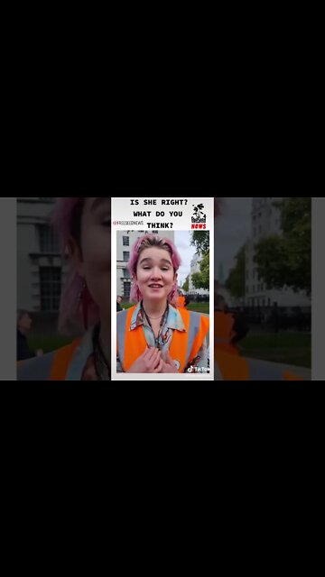 The lady who did the soup protest responds (part 2). #Juststopoil