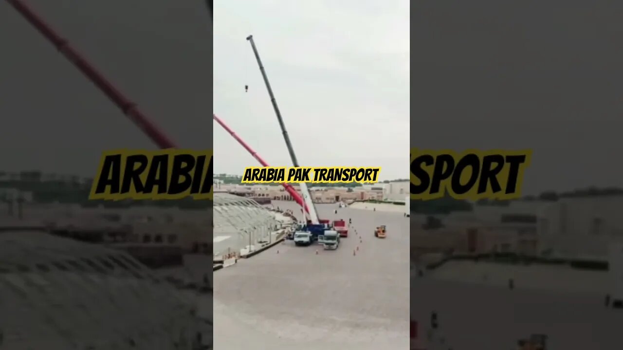 Mobile Crane Working Short Video