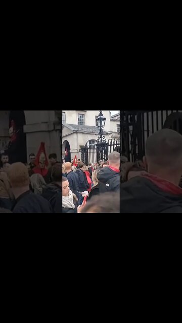 Every one hered this guard shout #horseguardsparade