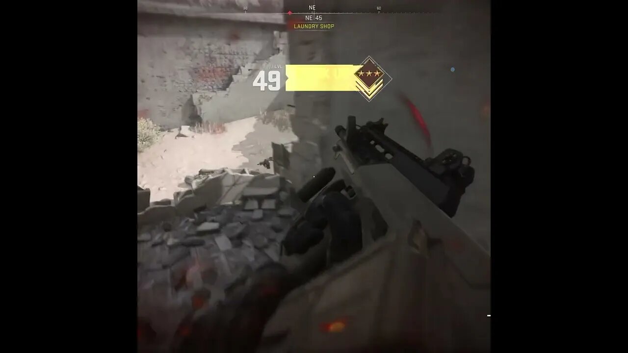 MW2 Running Around the Desert With the STB 556 #shorts