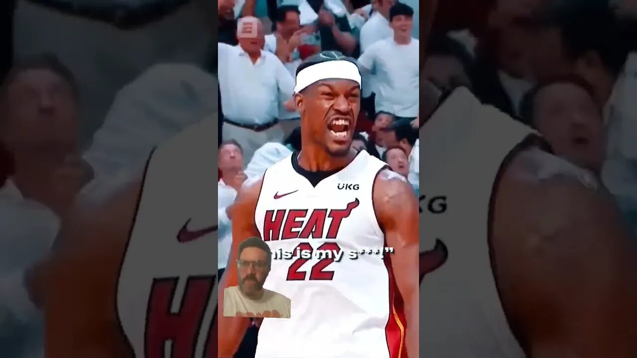Jimmy Butler 🔥 and @MiamiHEAT WOOP Boston 🍀 in Game 7! #nbaplayoffs #nbafinals #ecf #nftarttalk