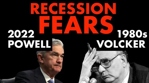 RECESSION FEARS & INFLATION 2022 | Jerome Powell's 1980s Playbook