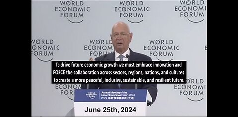 WEF Klaus Schwab Agenda 2023 Speech