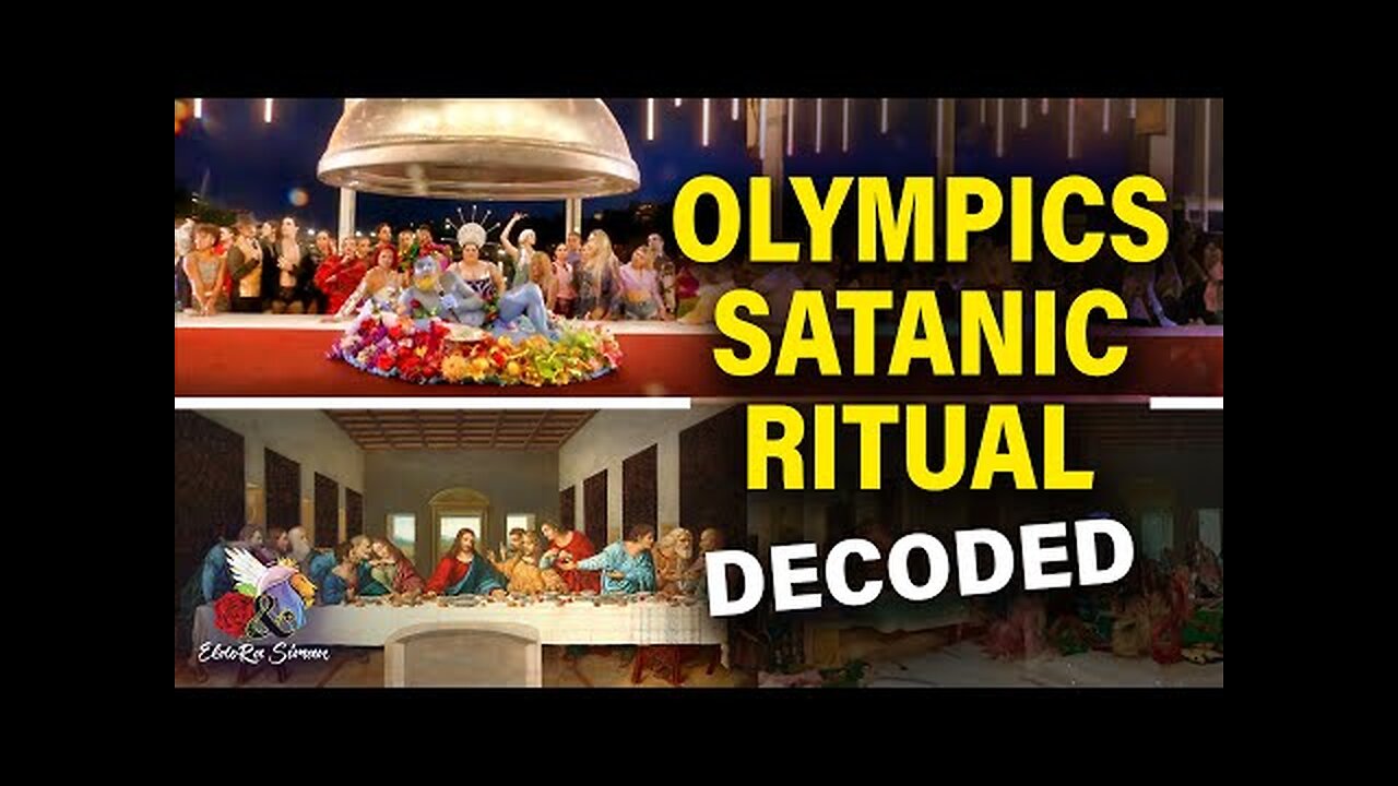 Olympics Satanic Ritual Decoded, YAHWEH Baphomet DARK Matrix Explained🔥
