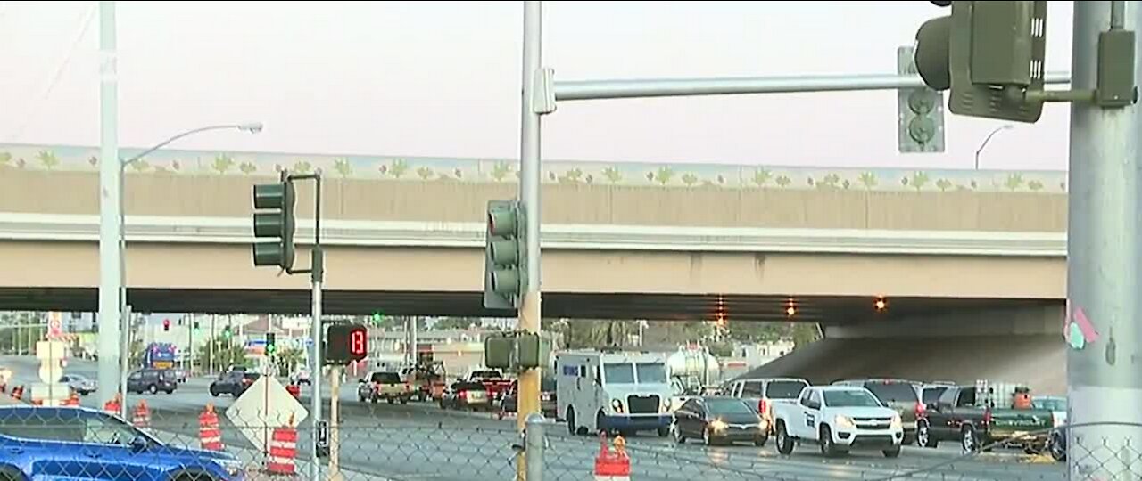 Construction near Charleston and the 95