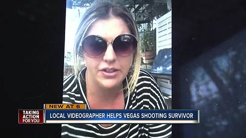 Local videographer helps create a new happy memory for Las Vegas shooting victim