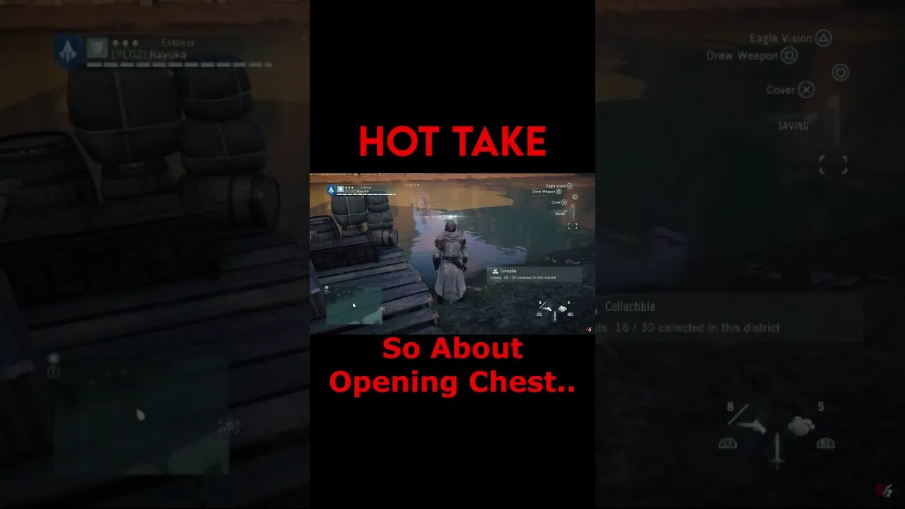 Assassin's Creed Unity: Hot Take - So About Opening Chest #Shorts