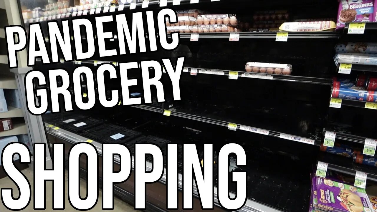 Pandemic Grocery Shopping/ Getting What we Need Before It Runs Out!/ LOTS OF TP! EP 14