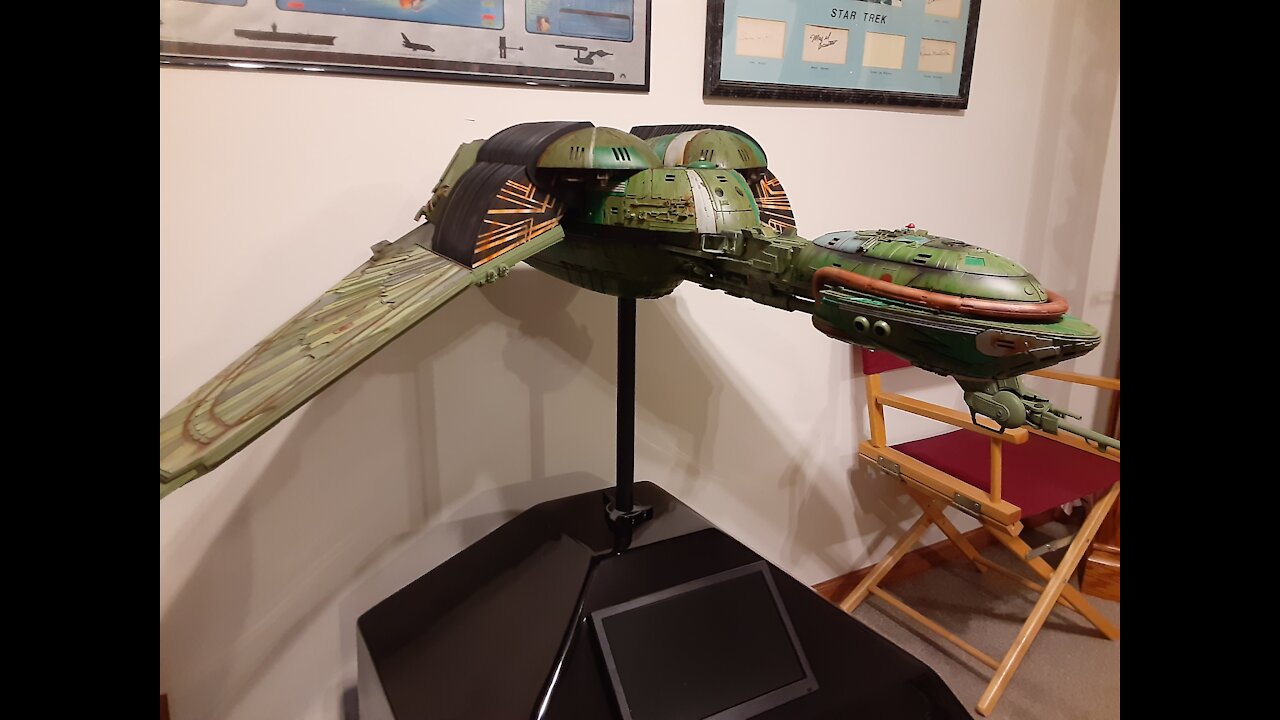 Studio scale Klingon Bird of Prey from Star Trek III