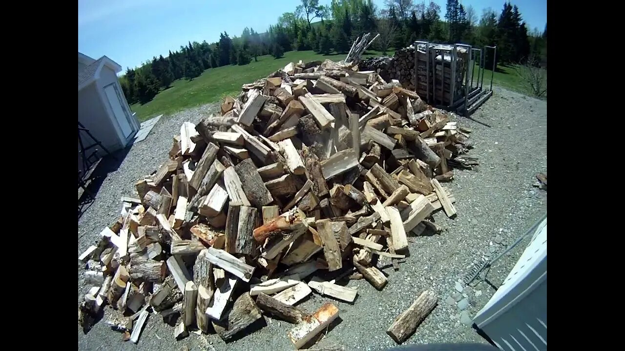 May 22nd, firewood delivery.