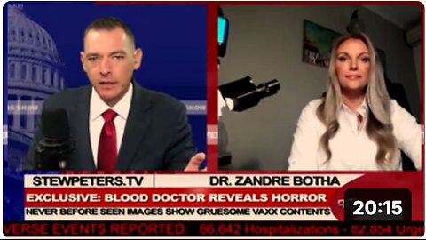 DR. ZANDRE BOTHA SHOCKED BY VACCINATED PATIENTS BLOOD, & PATIENT SYMPTOMS