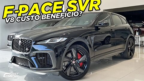 NOVO JAGUAR F-PACE SVR 2023 COM MOTOR V8 MELHOR CUSTO BENEFÍCIO ENTRE OS SUVS ESPORTIVOS?