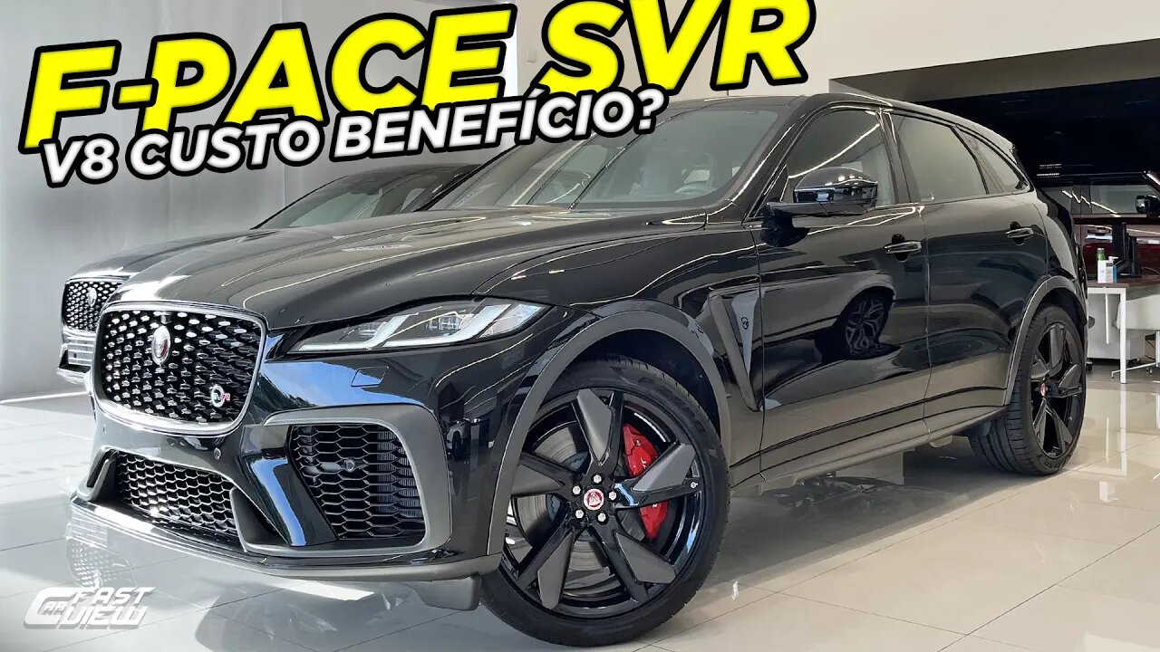 NOVO JAGUAR F-PACE SVR 2023 COM MOTOR V8 MELHOR CUSTO BENEFÍCIO ENTRE OS SUVS ESPORTIVOS?