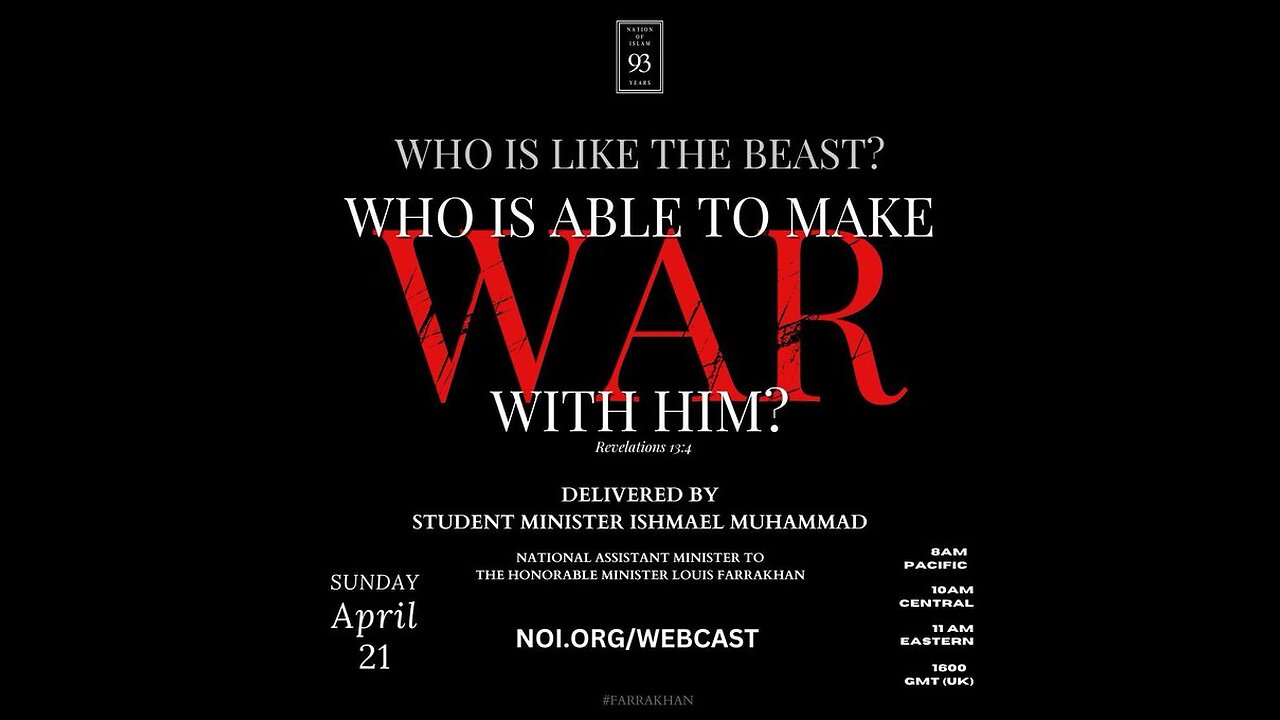 Who is Like The Beast? Who is Able to Make War With Him?