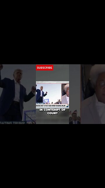 Trump could lose millions and face criminal charges if he keeps discussing court cases #shorts