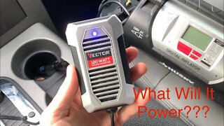 Vector 120 Watt Power Inverter Unboxing and Review
