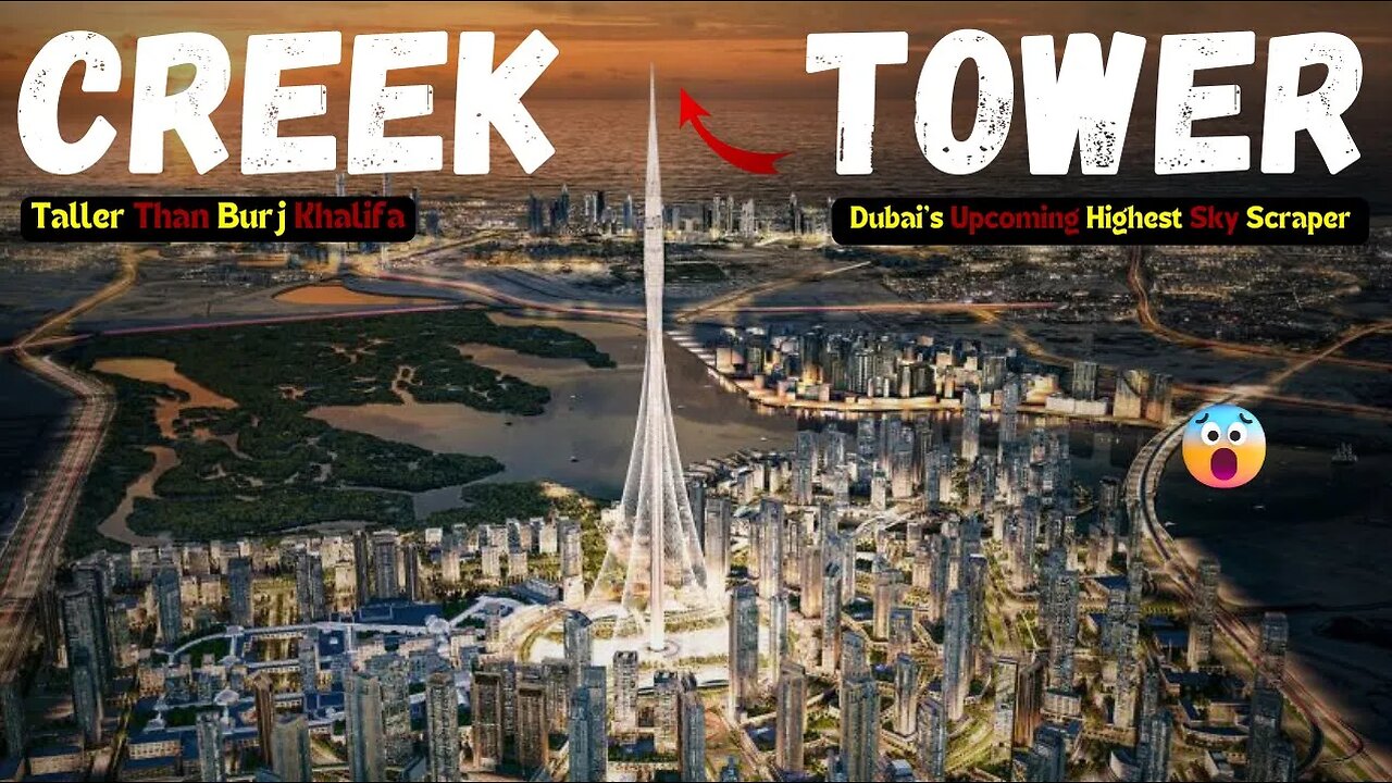 10 FACTS ABOUT CREEK TOWER IN DUBAI | TALLER THAN BURJ KHALIFA 😱