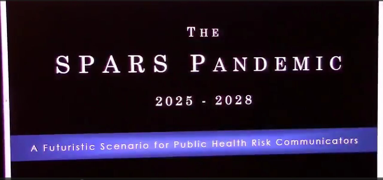 The SPARS Pandemic 2025 – 2028 – Diana Lenska