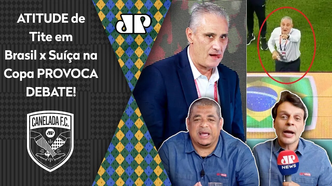 "EU ACHEI ANTIÉTICO! O Tite, ao FAZER ISSO, sabe que..." Atitude em Brasil x Suíça GERA DEBATE!