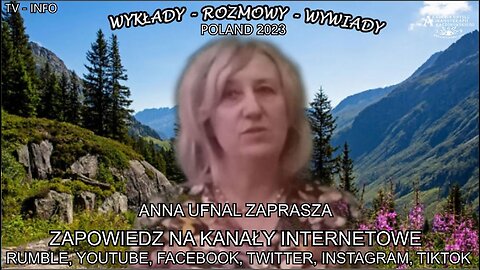 ZAPOWIEDZ NA KANAŁY INTERNETOWE - RUMBLEY, YOUTUBE, FACEBOOK, TWITTER, ISTAGRAM, TIK TOK