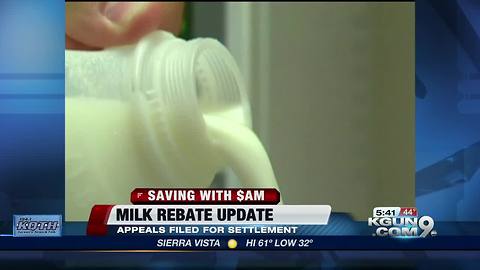 Milk Rebate Update