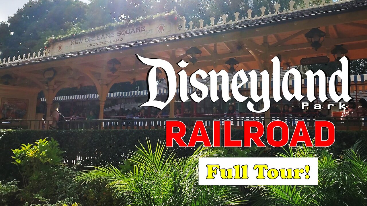 Disneyland Railroad Full Tour | A Magical Ride Through the Park | 4K POV | MagicalDnA