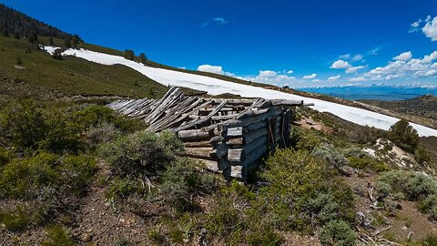 Adventures in the Snow: Abandoned Cabins and Tunnels