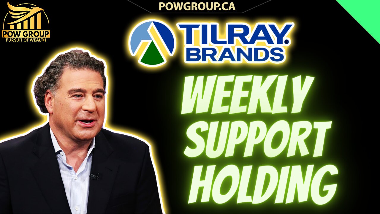 Tilray Brands Holding Key Weekly Support, TLRY Technical Analysis