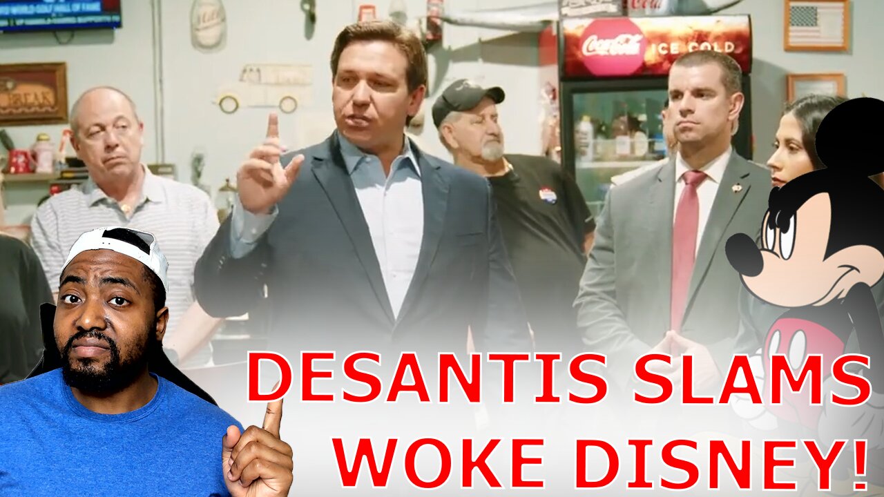 Ron DeSantis Exposes Woke Disney In Epic Takedown After CEO Tried To Lobby Him On 'Don't Say Gay'