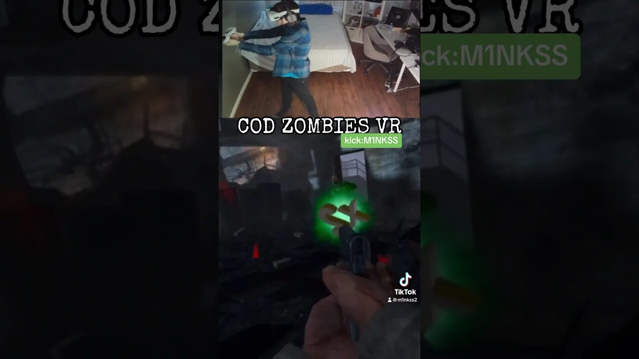 Call Of Duty Zombies VR #trending #funny #callofduty #callofdutyvideos #zombieshorts #shorts #short