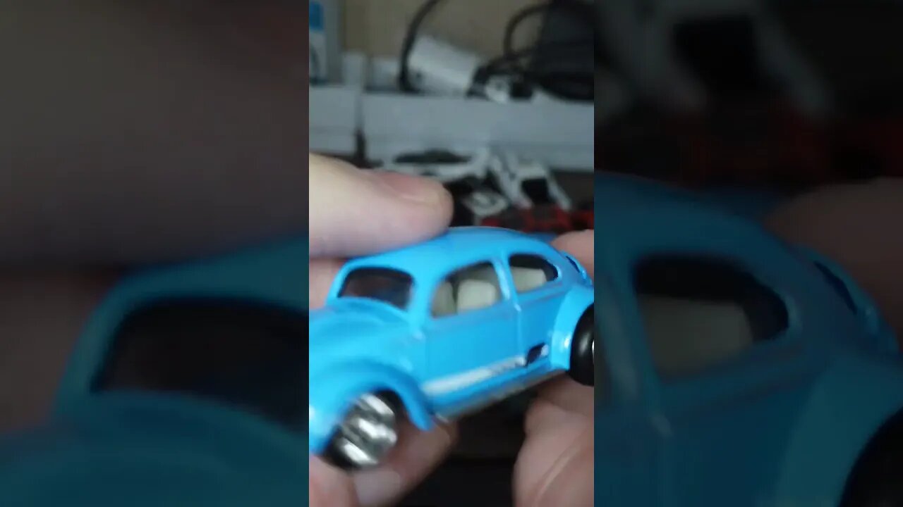 miniaturas hot wheels Volkswagen Fusca Beetle #miniaturas #carrinhos #hotwheels